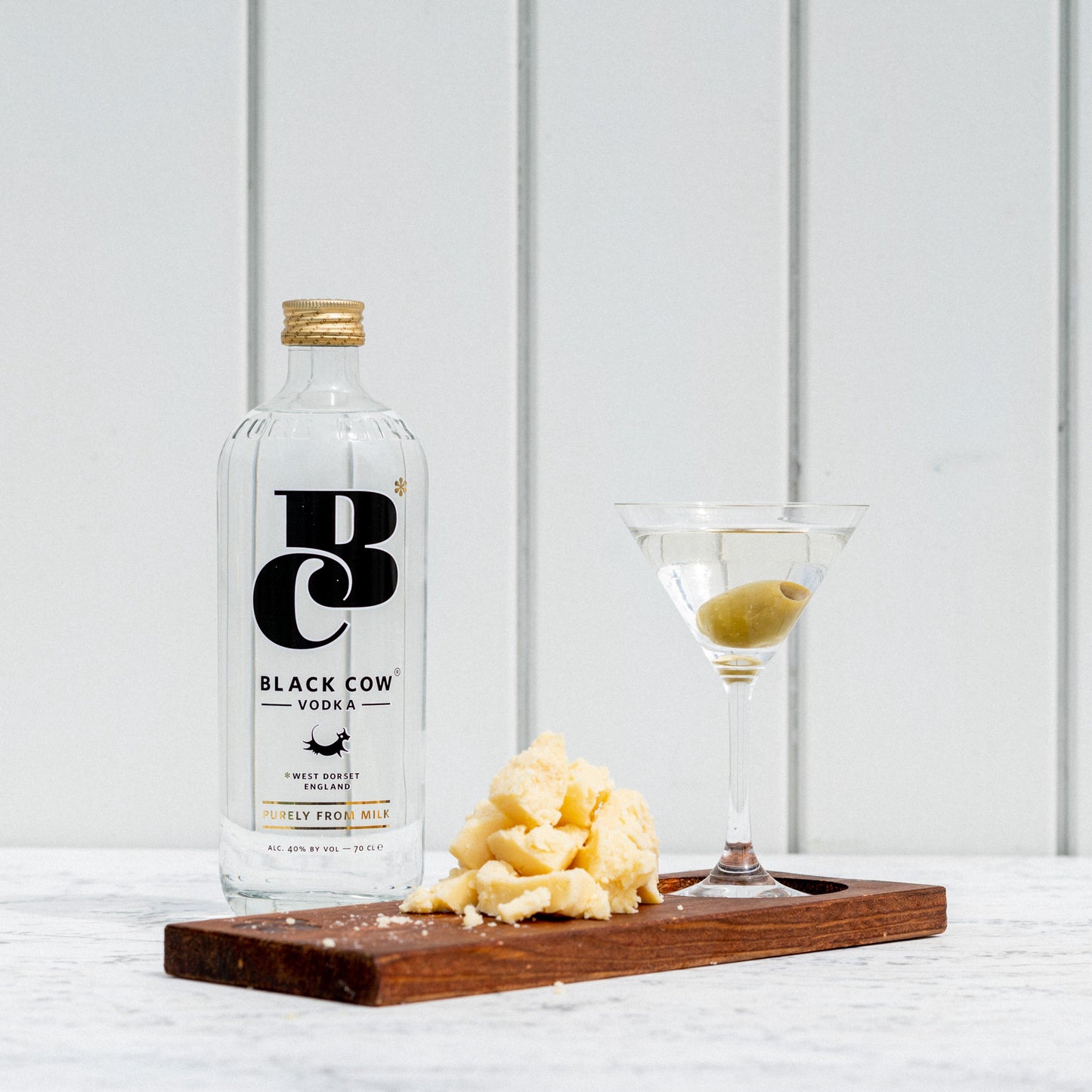 Black Cow vodka + 900g Cheddar Cheese
