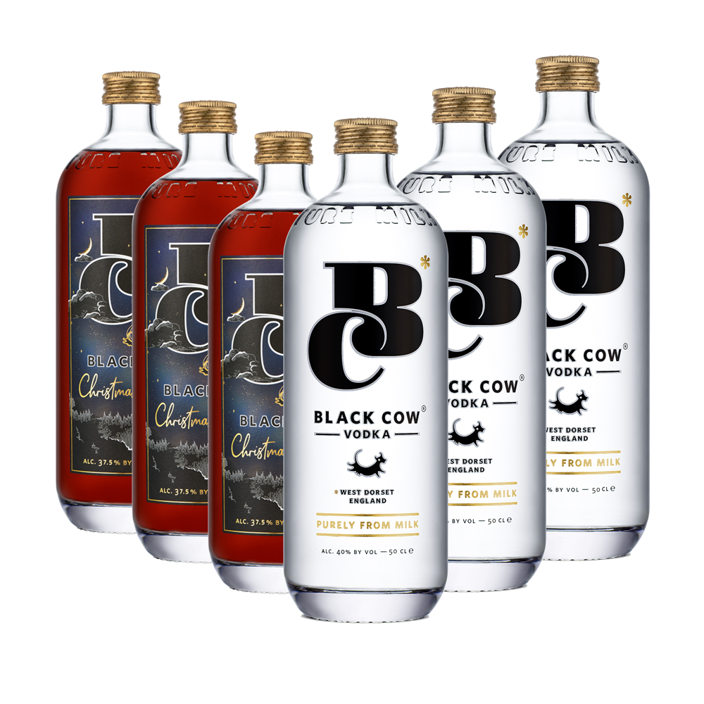 Black Cow Christmas Spirit & vodka Bundle