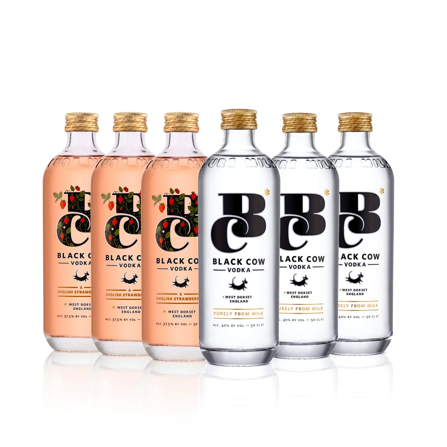 Black Cow vodka + Black Cow & English Strawberries Bundle