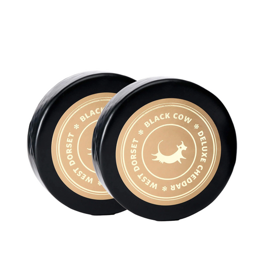 Black Cow Deluxe Cheddar Cheese 900g x 2