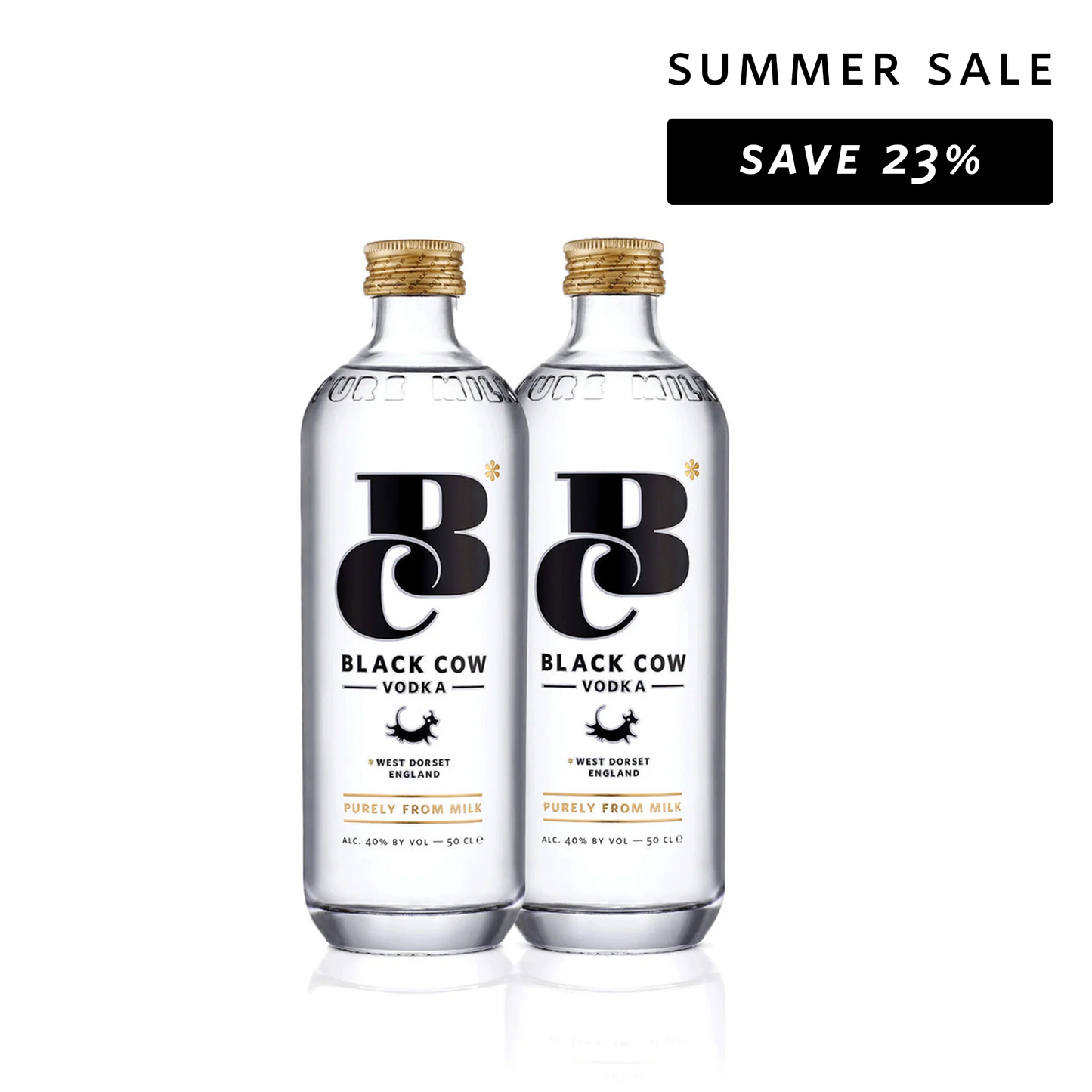 Black Cow vodka duo