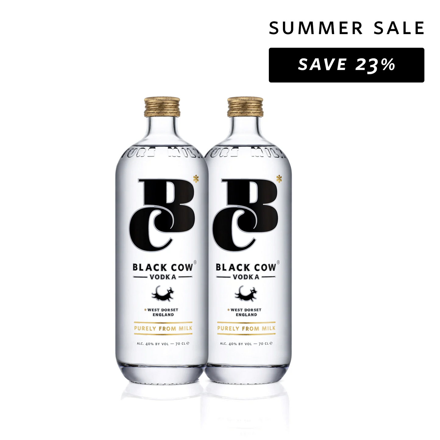 Black Cow vodka duo