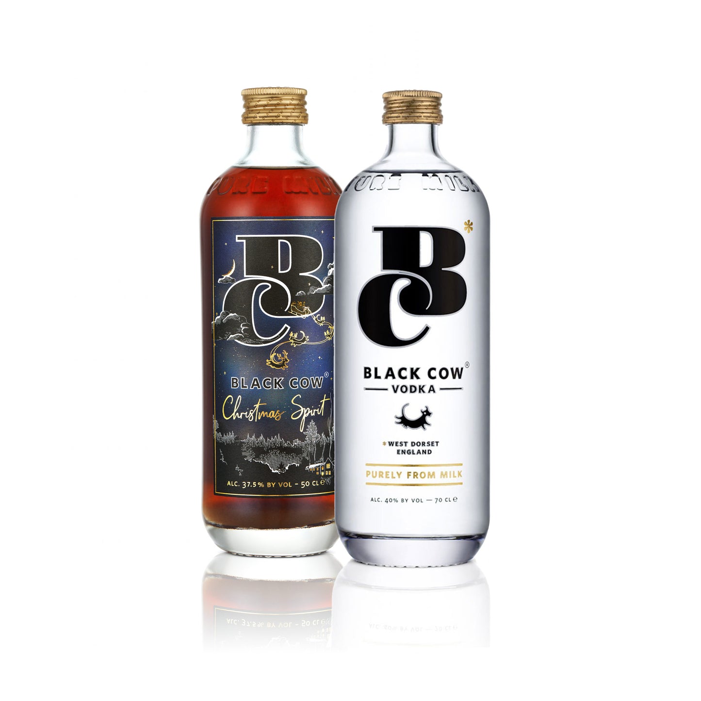 Black Cow vodka + Black Cow Christmas Spirit