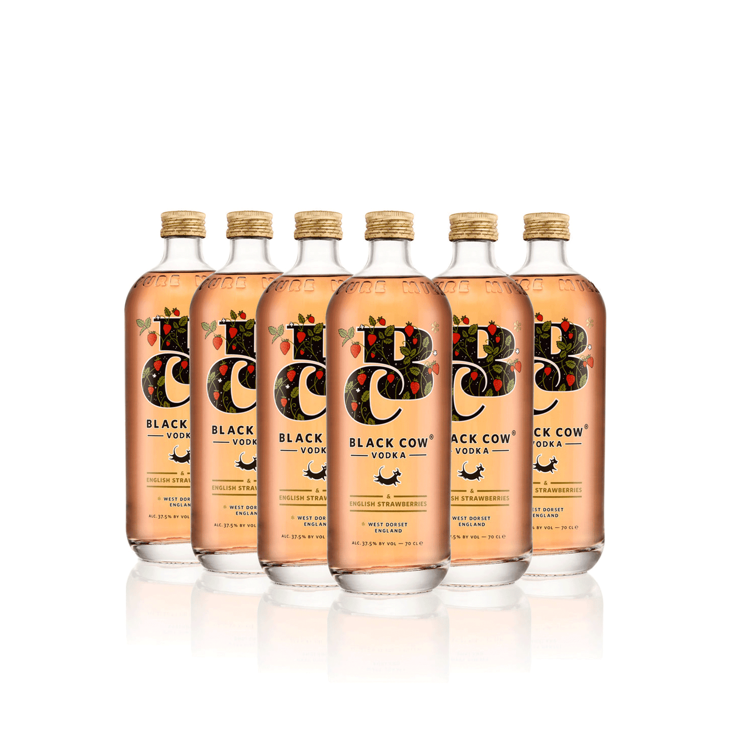 Black Cow & English Strawberries Bundle