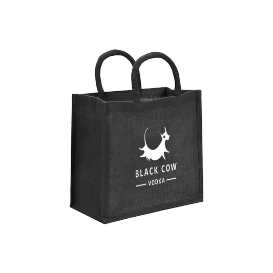 Black Cow Tote Bag