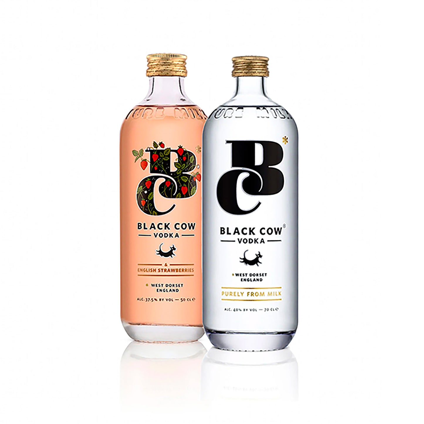 Black Cow + Black Cow & English Strawberries