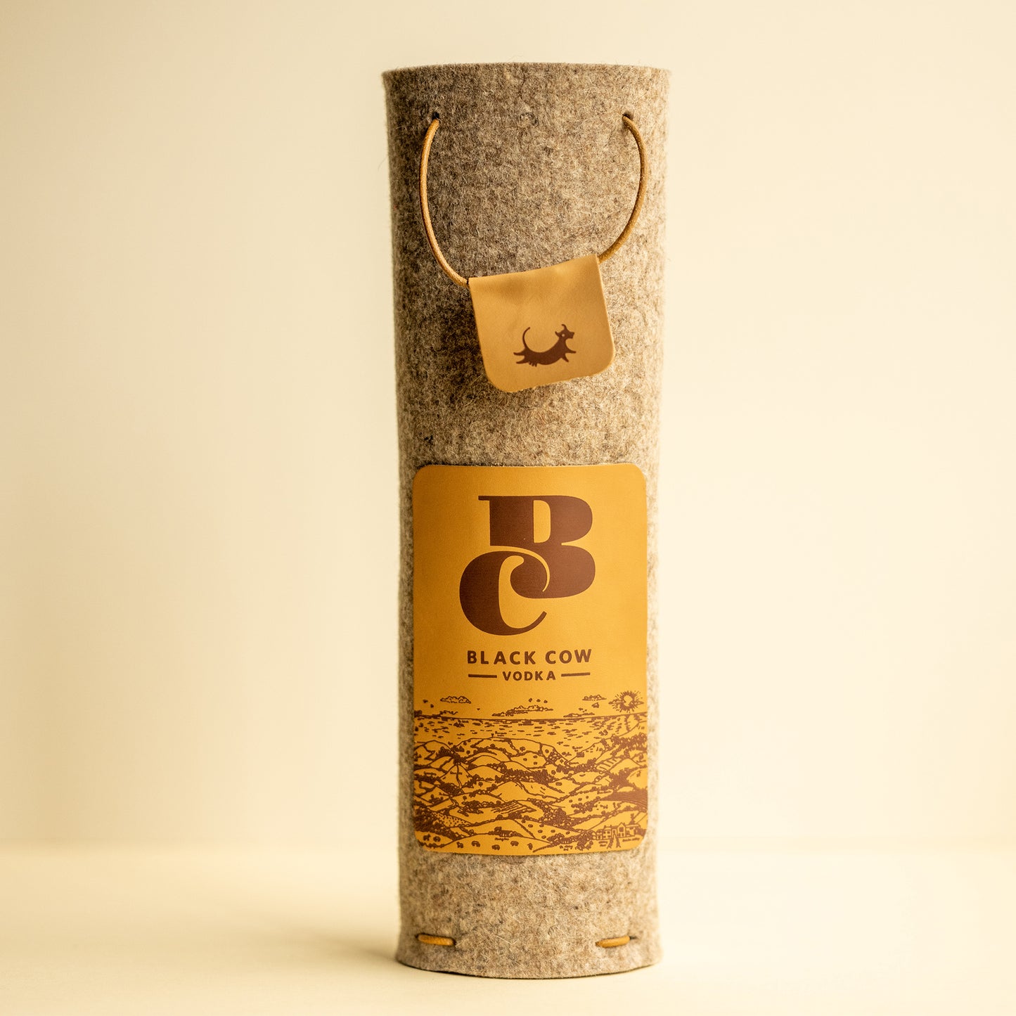 Black Cow Bottle Carrier