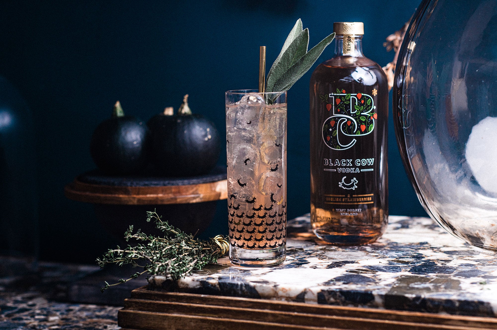 Sloe & Strawberry – Black Cow