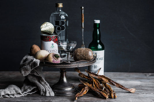 Burn's Night Martini with Haggis