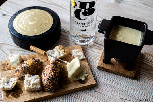 Hix Black Cow Cheddar & Vodka Fondue