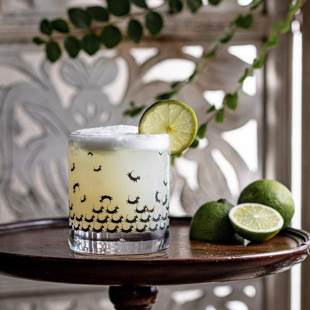 Black Cow Rocks Glasses (Two)