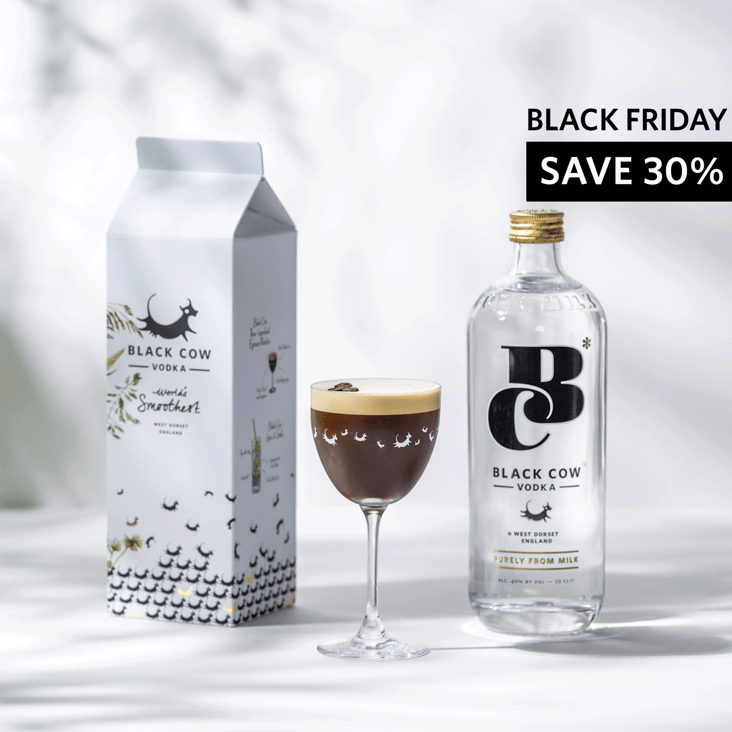 Black Cow Carton Gift Pack