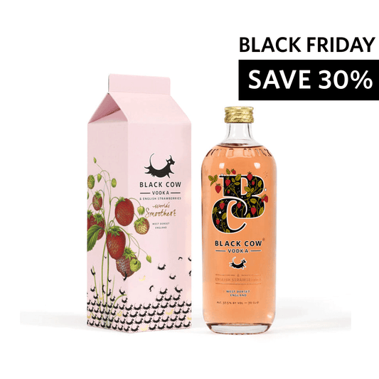 Black Cow & English Strawberries Carton Gift Pack