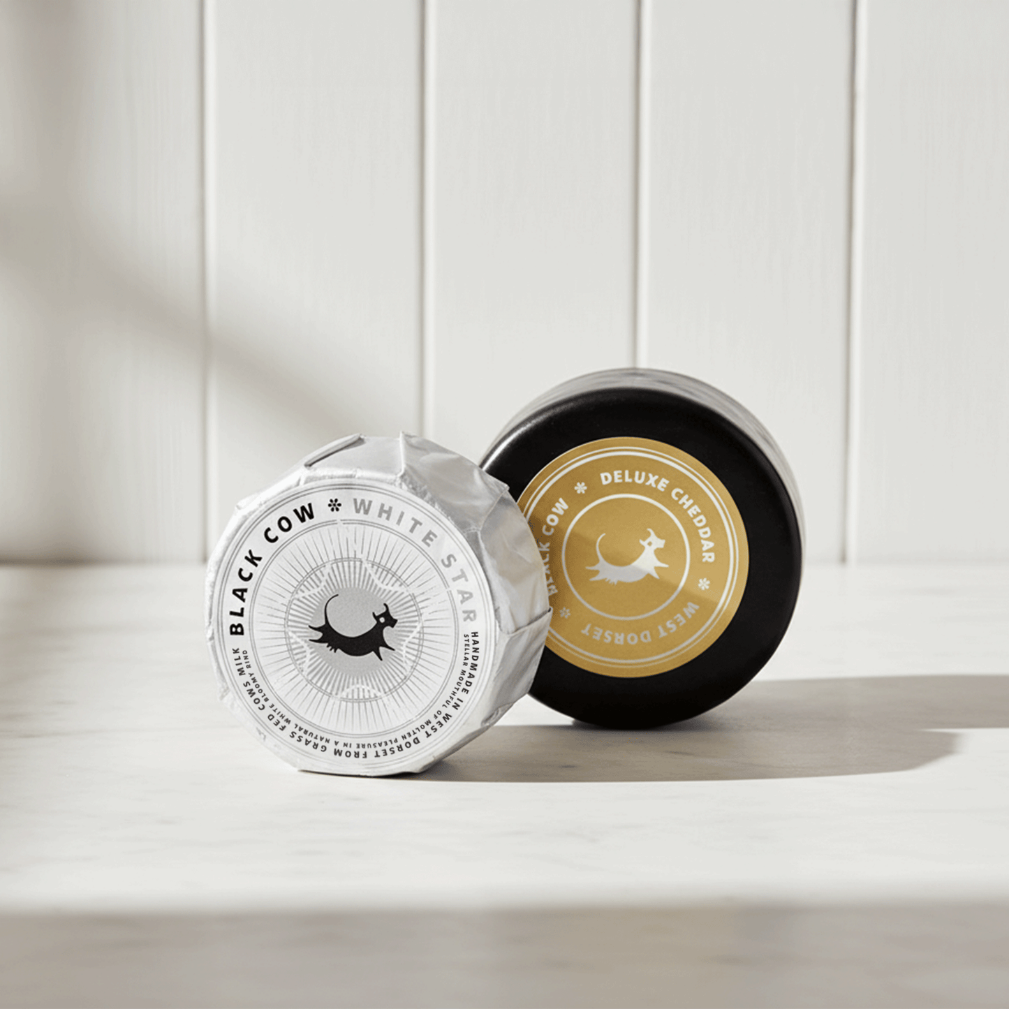 Black Cow Deluxe Cheddar Cheese + Black Cow White Star