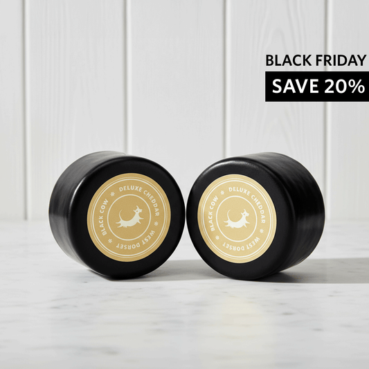Black Cow Deluxe Cheddar Cheese 200g x 2