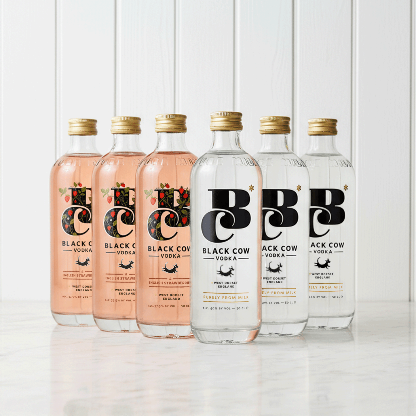 Black Cow vodka + Black Cow & English Strawberries Bundle