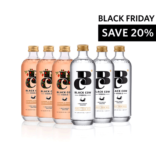 Black Cow vodka + Black Cow & English Strawberries Bundle