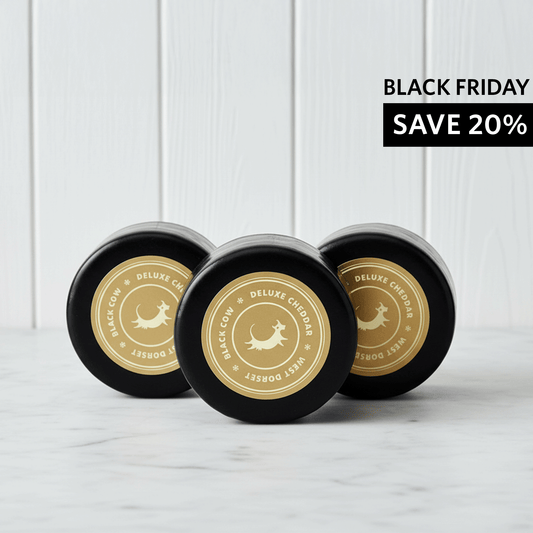 Black Cow Deluxe Cheddar Cheese 200g x 3