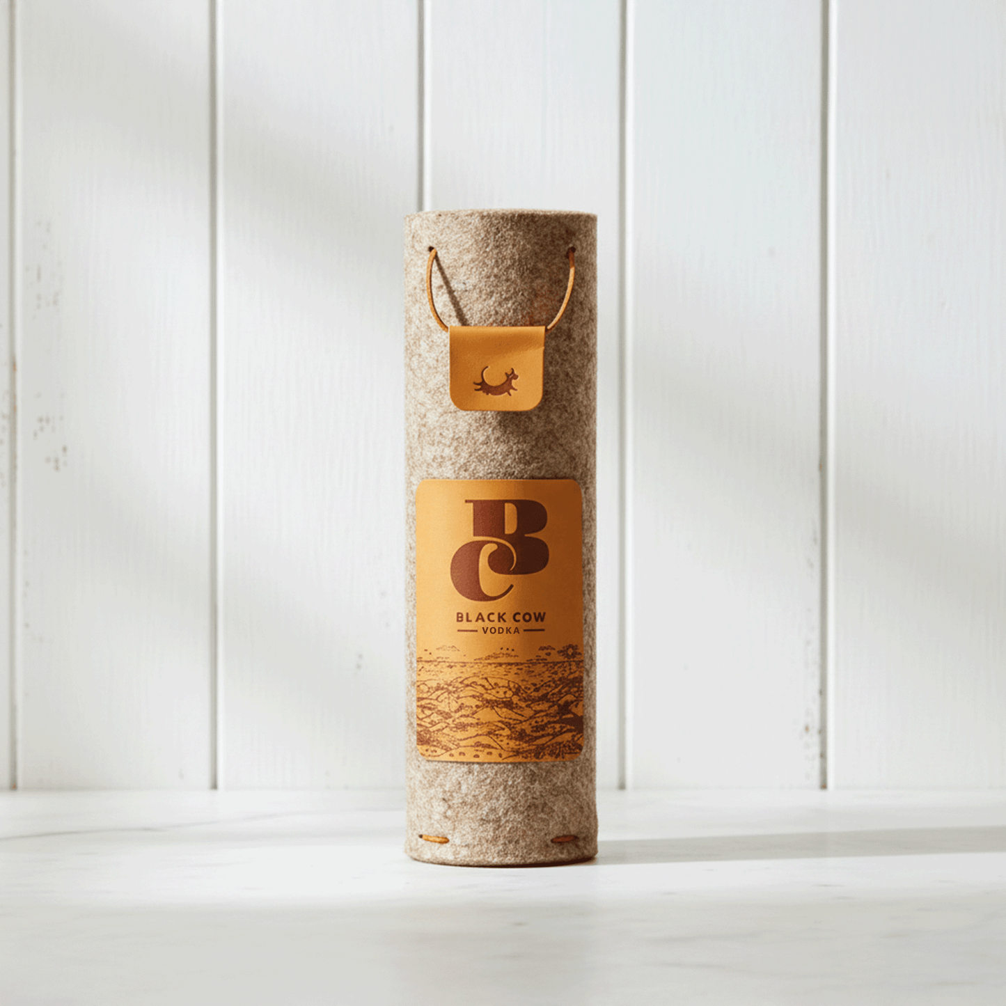 Black Cow Bottle Carrier