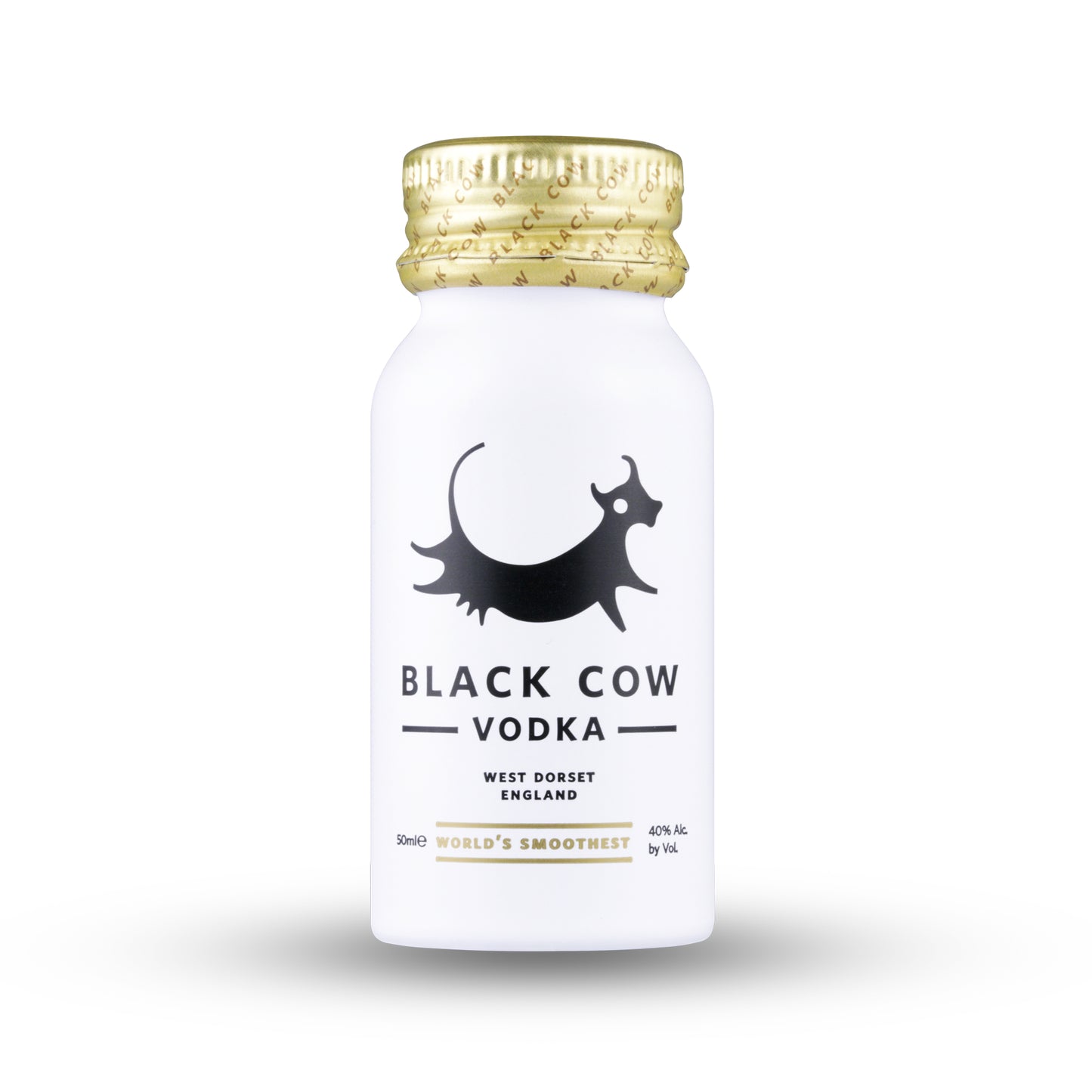 Black Cow Vodka Aluminium 5cl Miniature
