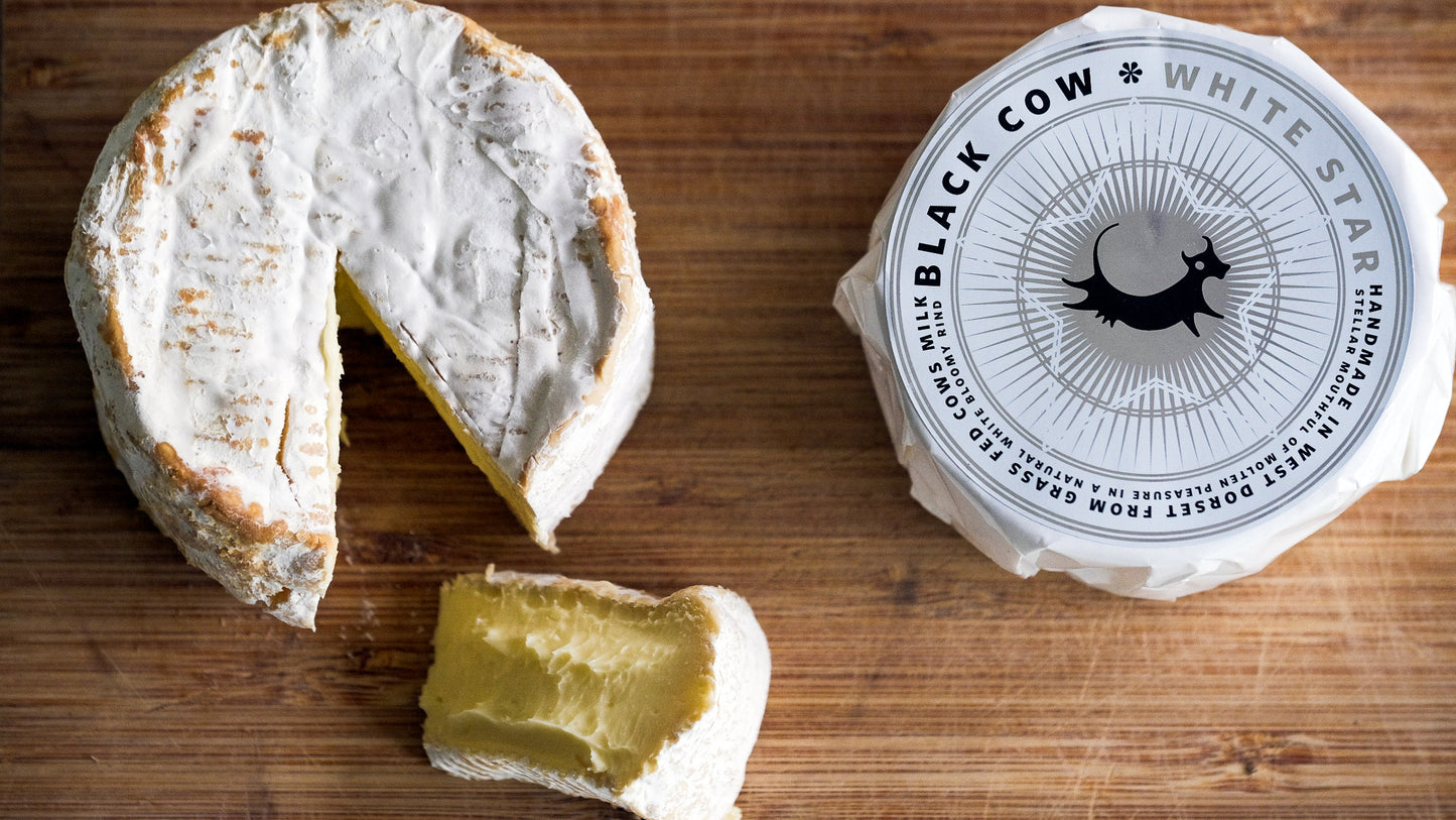 Black Cow White Star Soft Cheese