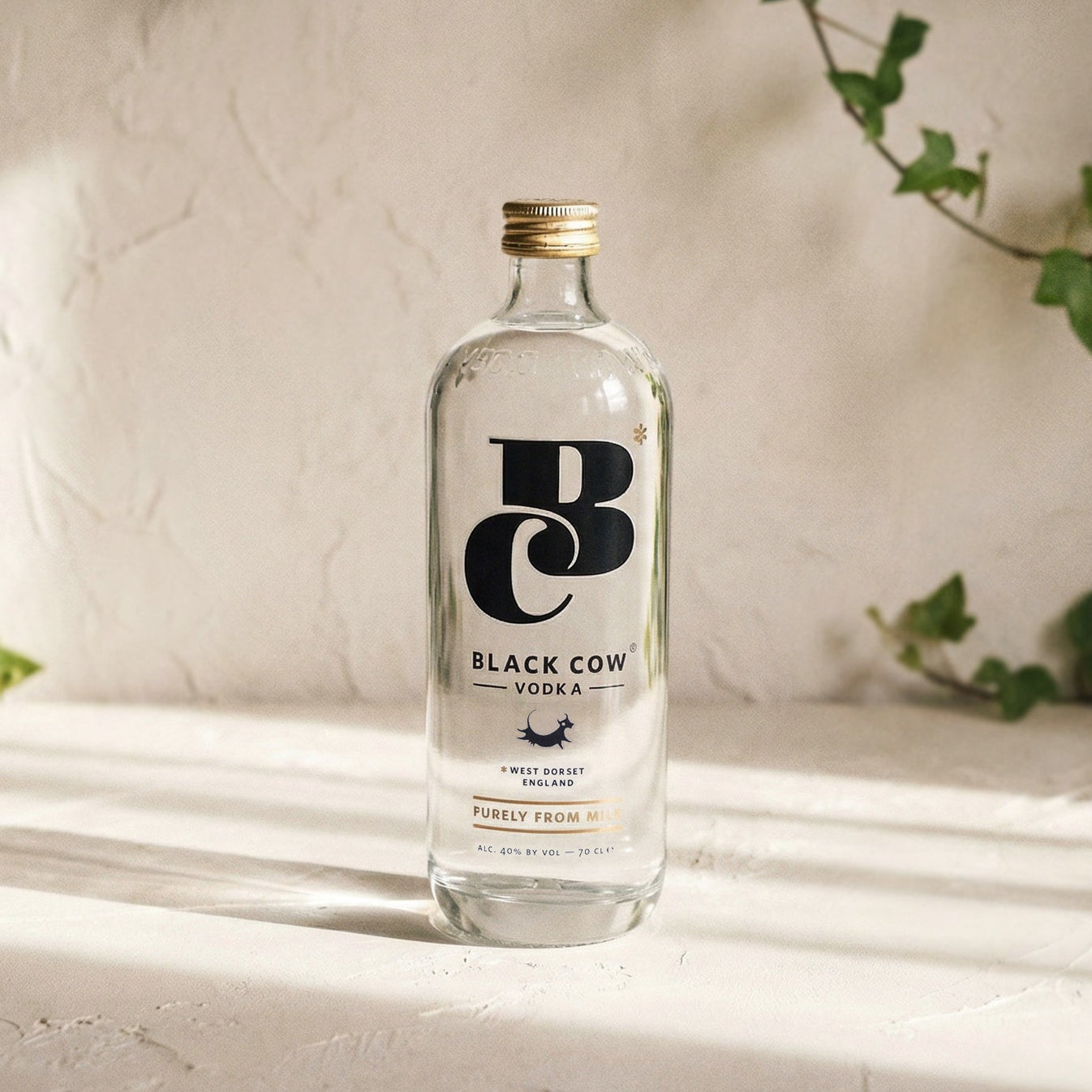 Black Cow Vodka World's Smoothest Vodka
