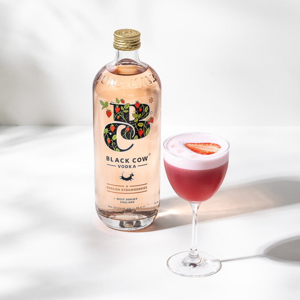 Black Cow & English Strawberries Milk Carton Gift Pack