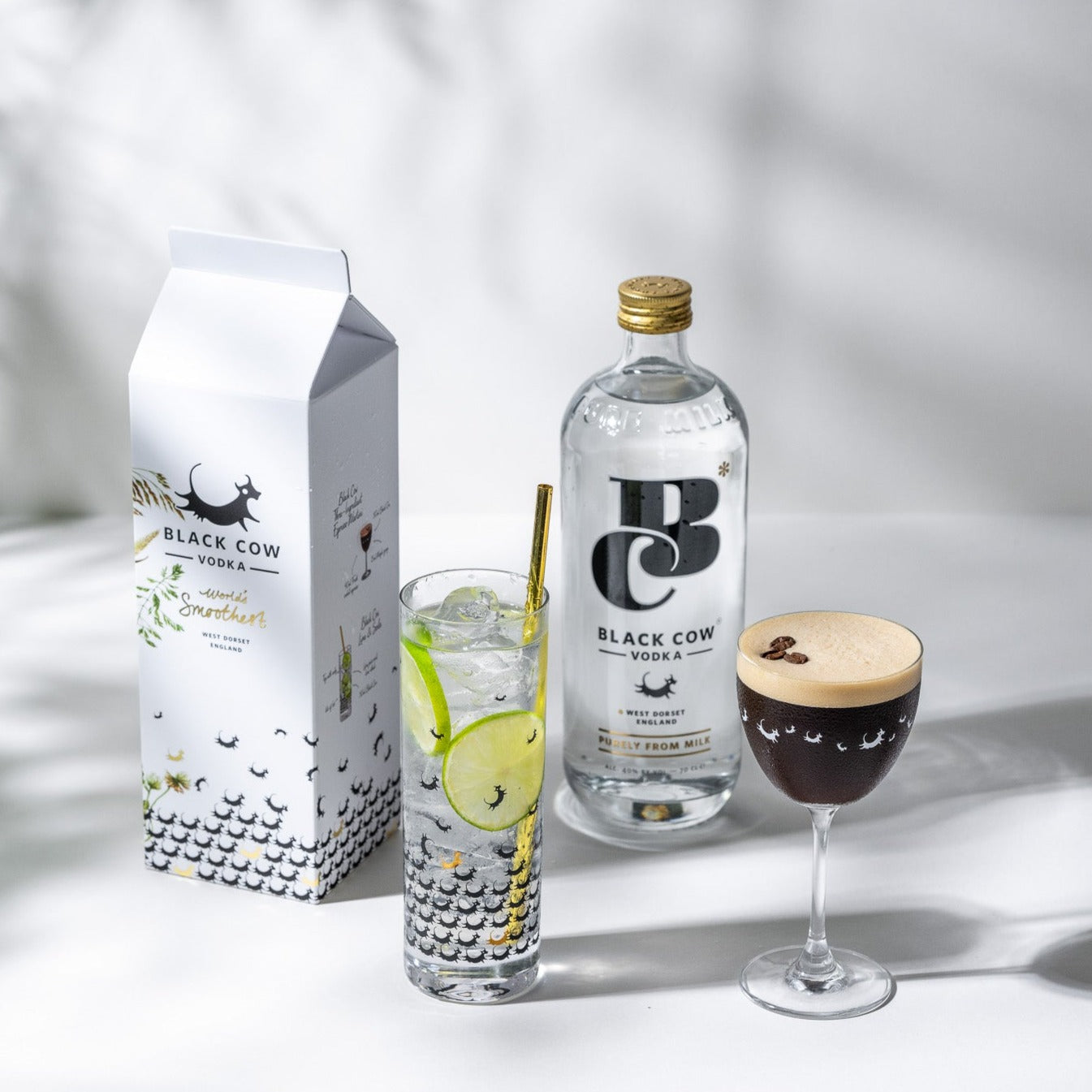 Black Cow Carton Gift Pack