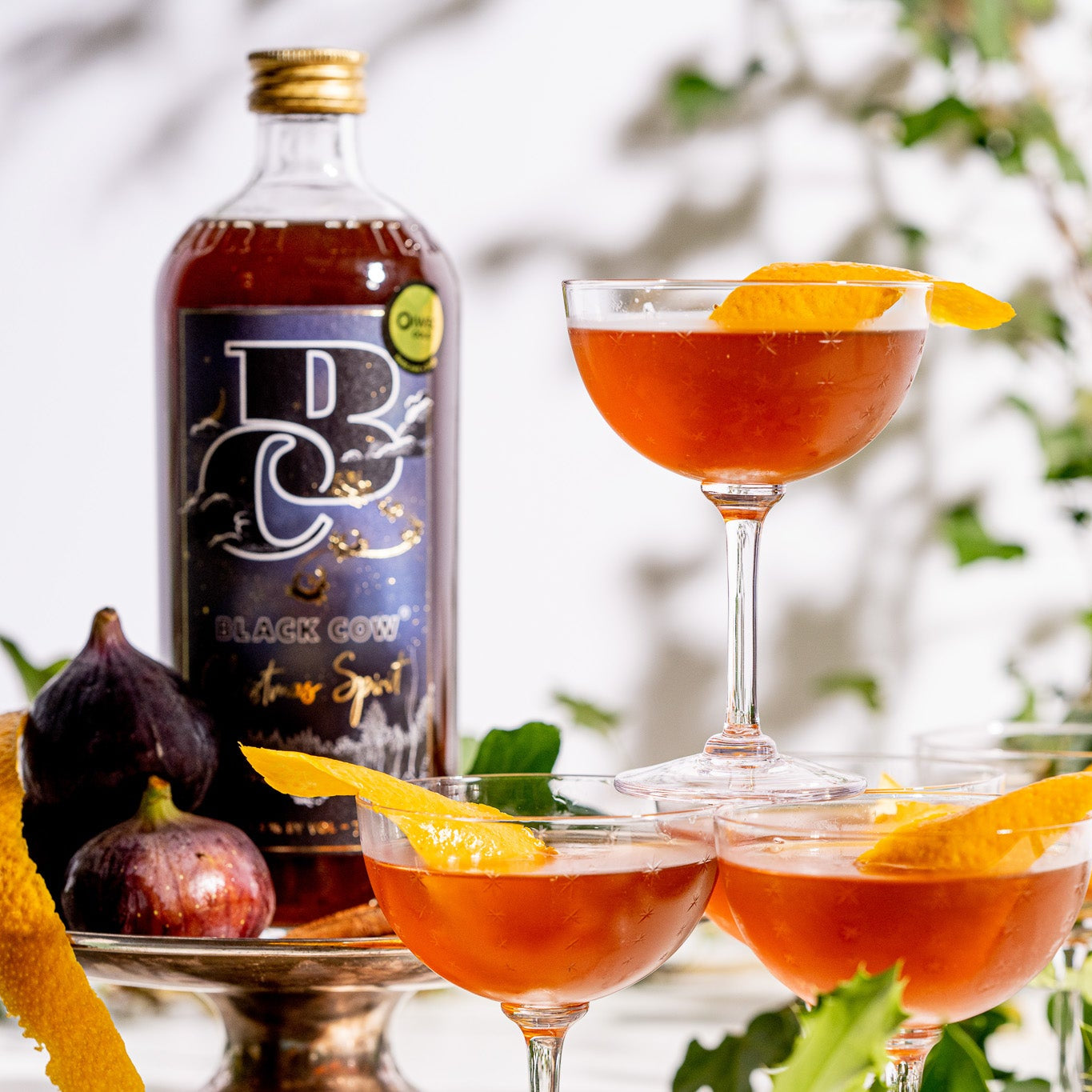 Black Cow Christmas Spirit Trio