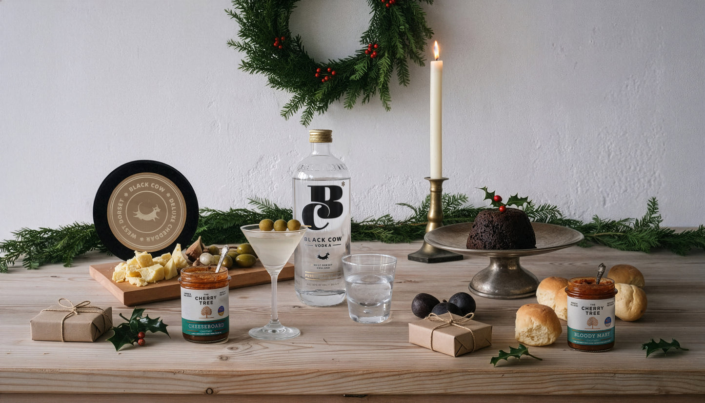 Black Cow Festive Table