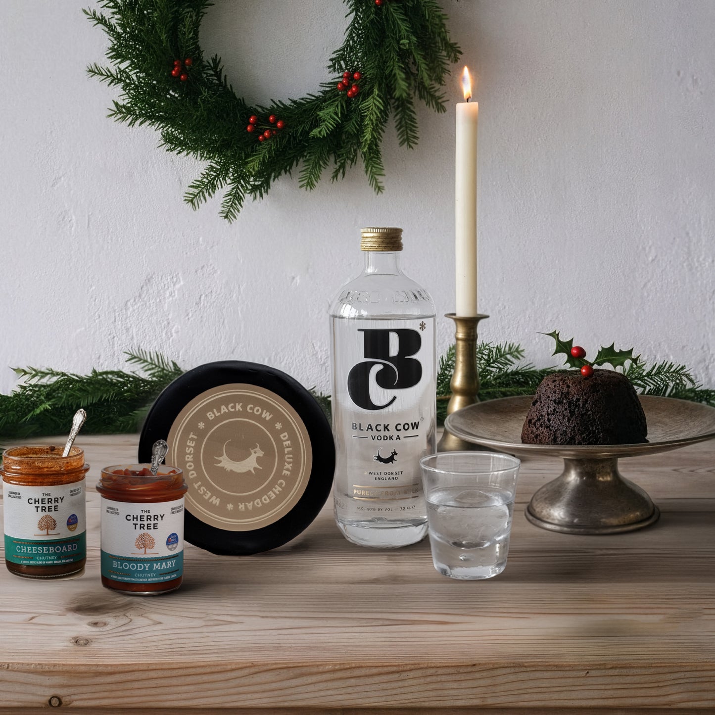 Black Cow Festive Table