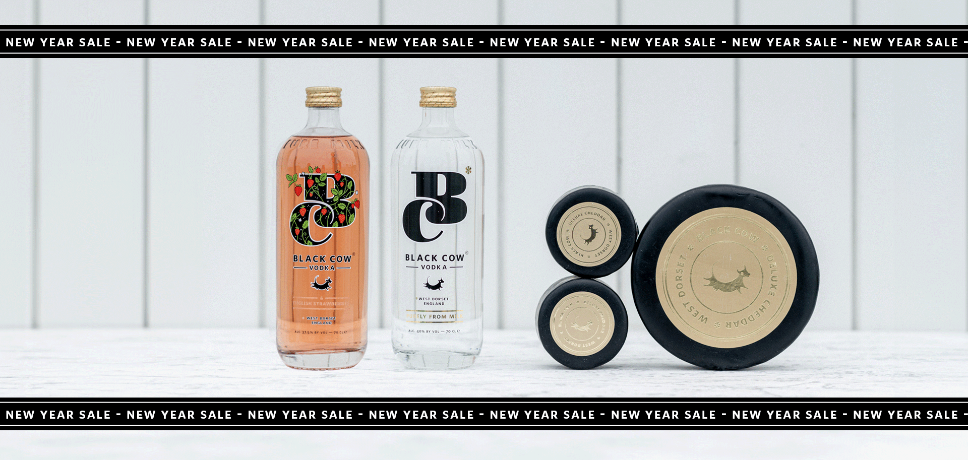 Black Cow New Year Sale Save 25 this January