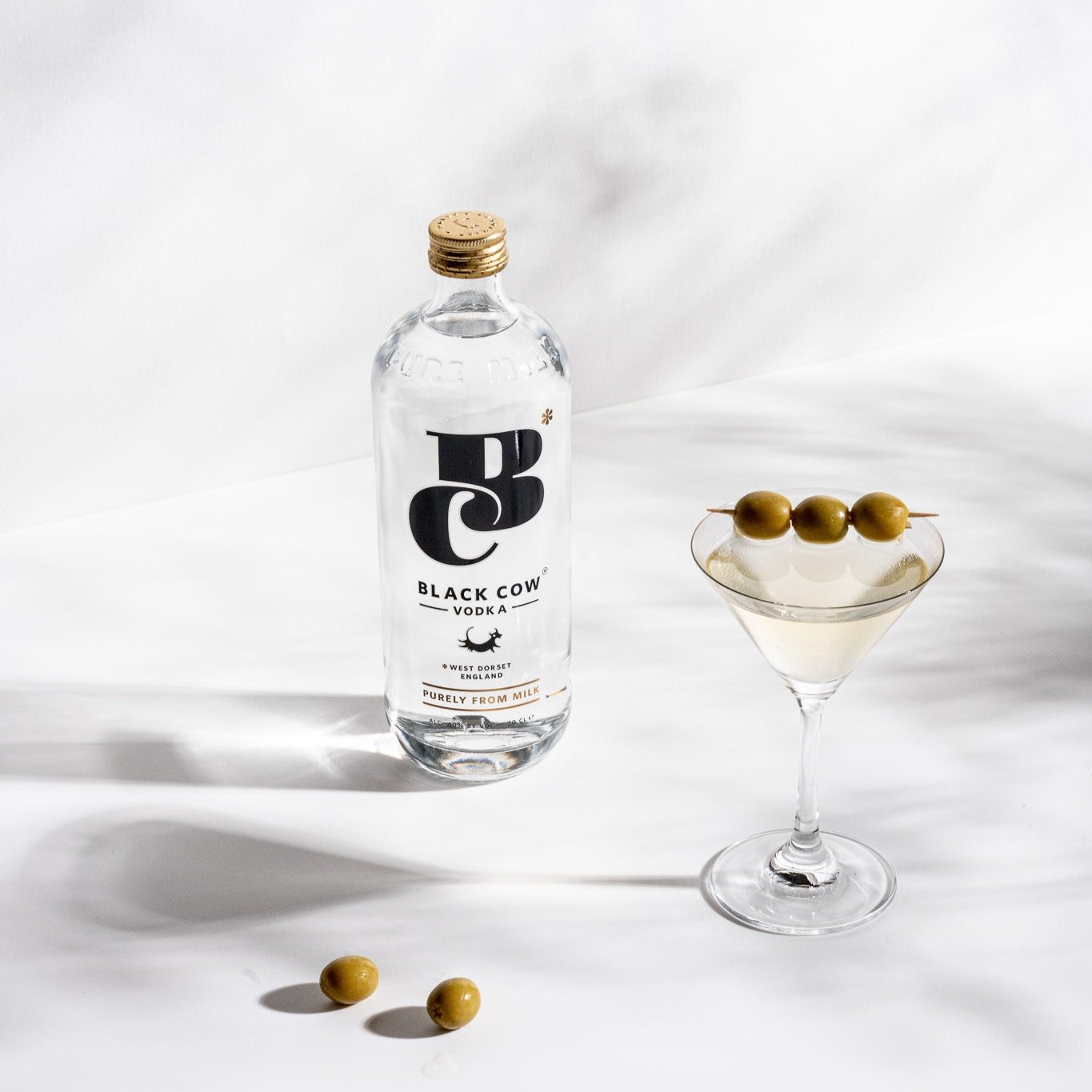 Black Cow Martini Cocktail Set