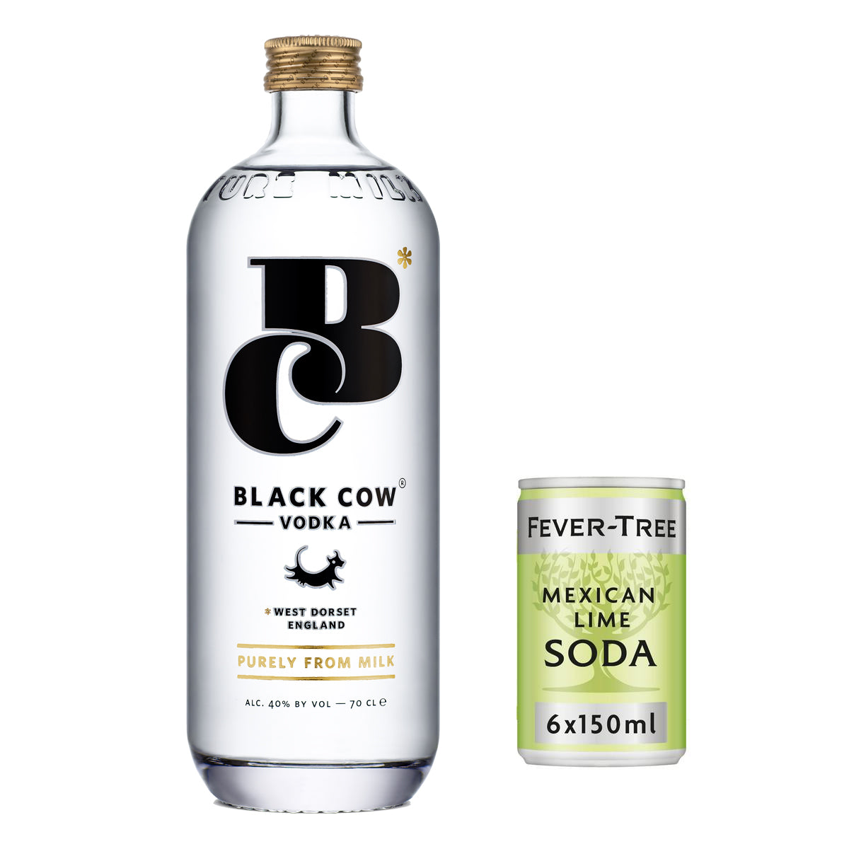 Black Cow | Vodka, Lime & Soda