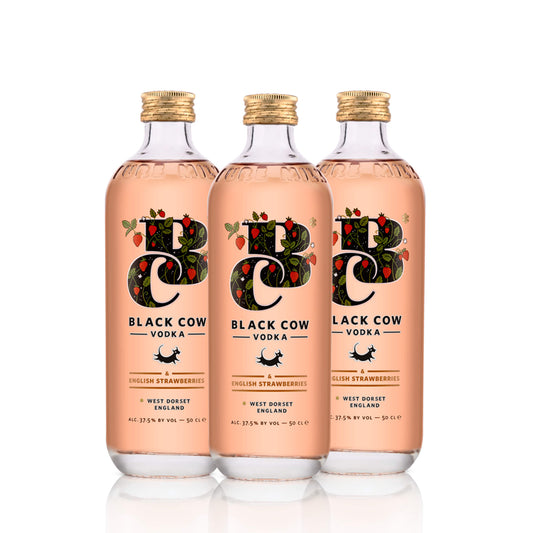 Black Cow & English Strawberries Trio