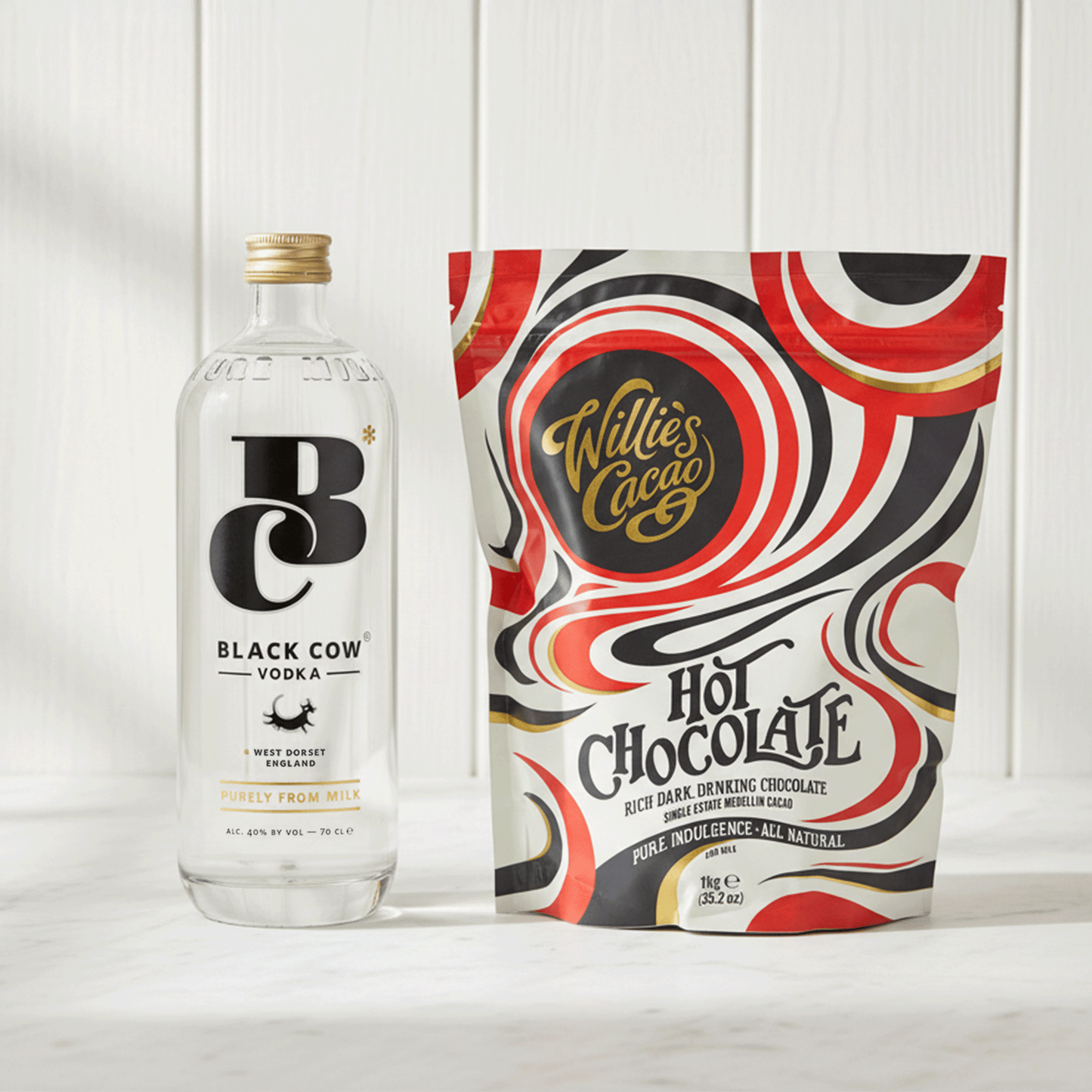 Black Cow Hot Chocolate Cocktail Gift Set