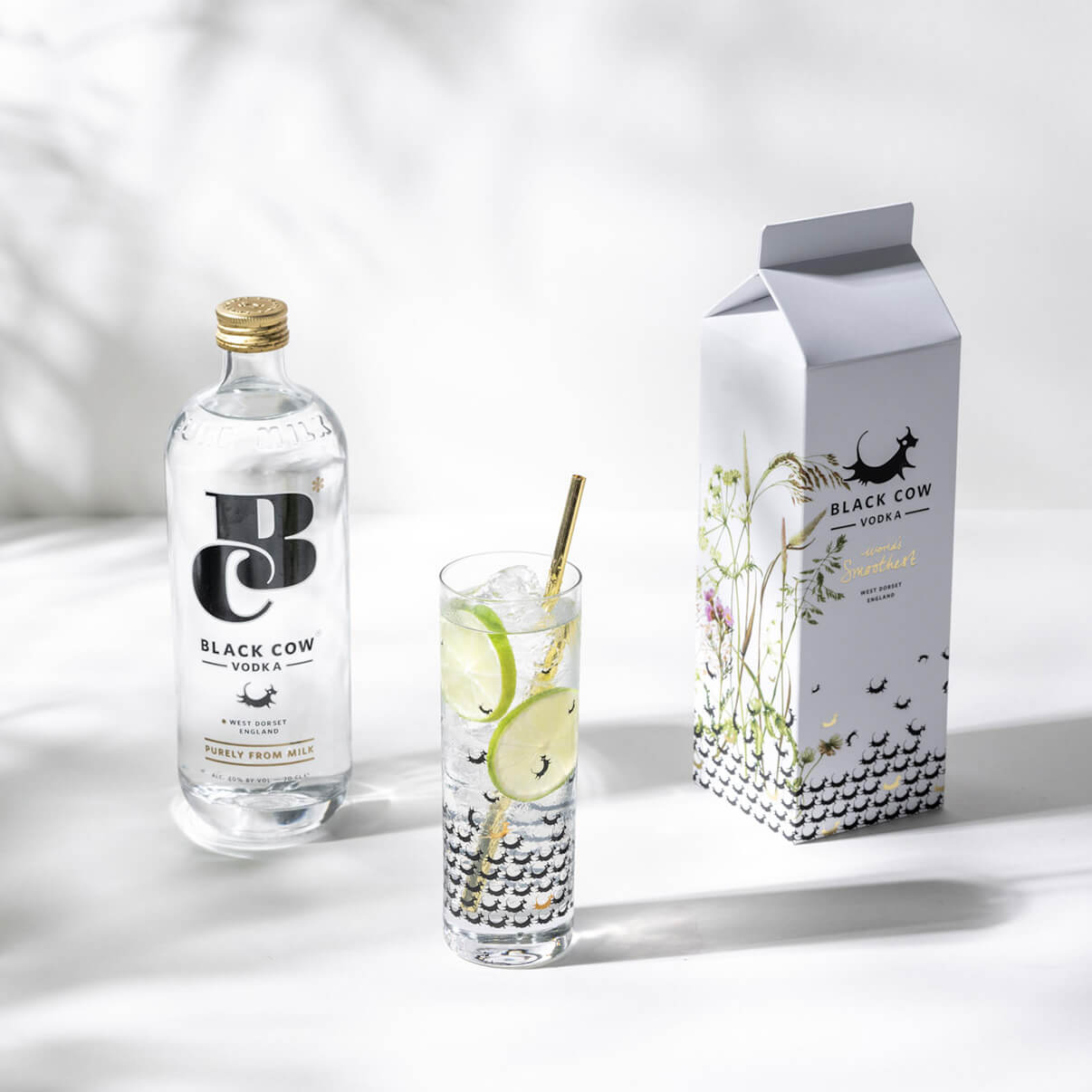 Black Cow Carton Gift Pack