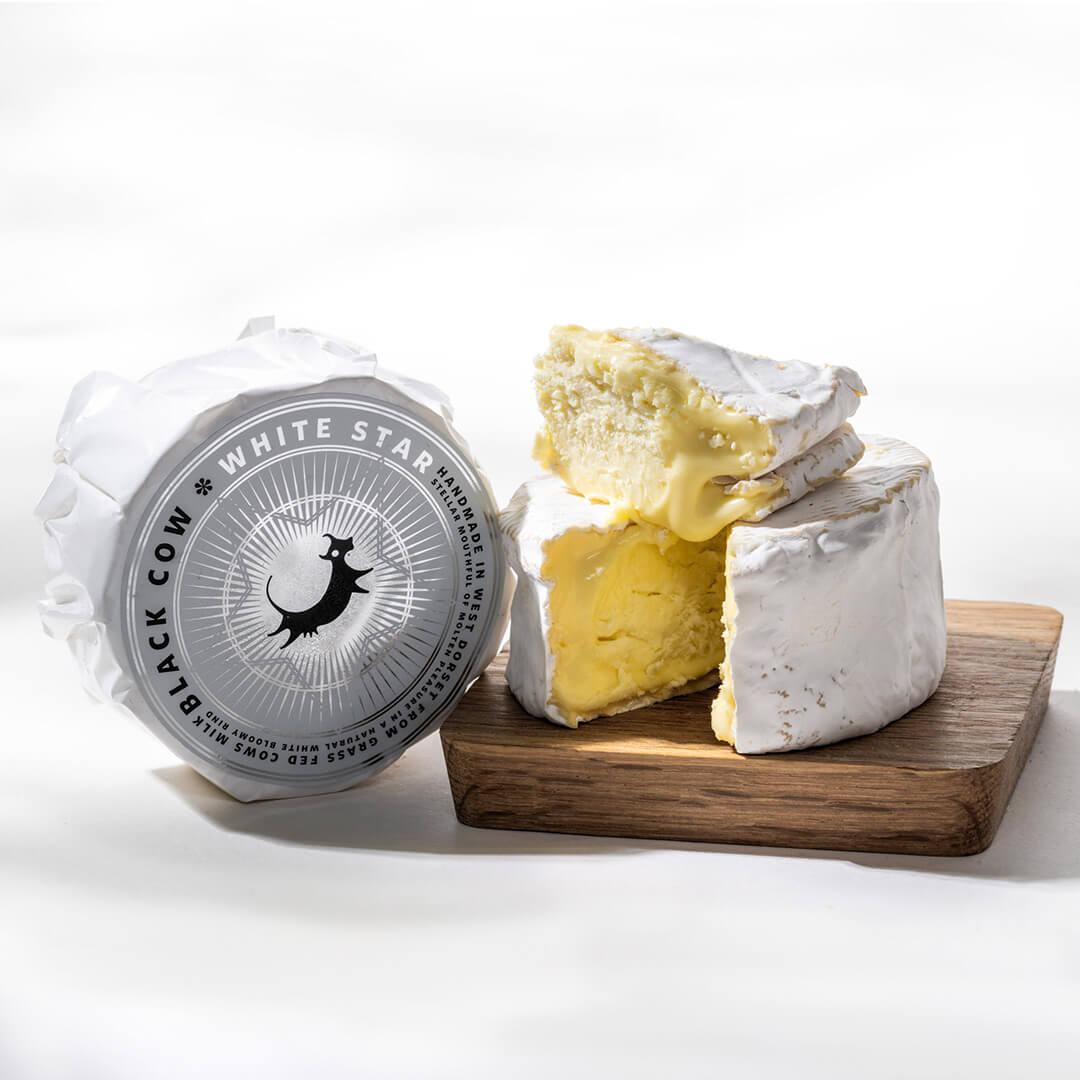 Black Cow White Star Soft Cheese