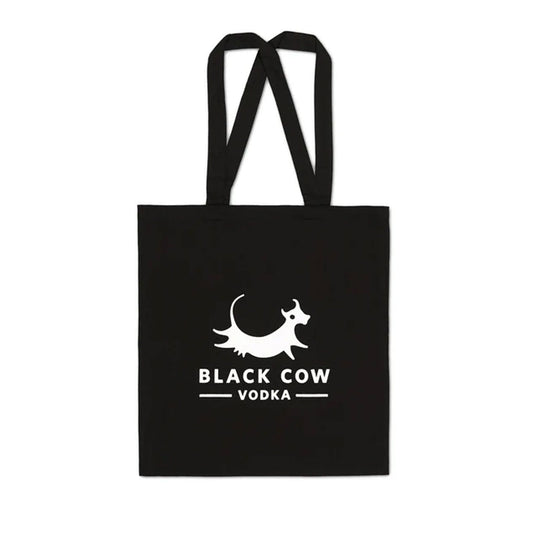 Black Cow Tote Bag