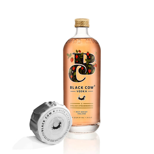 Black Cow & English Strawberries + 200g Black Cow White Star Cheese