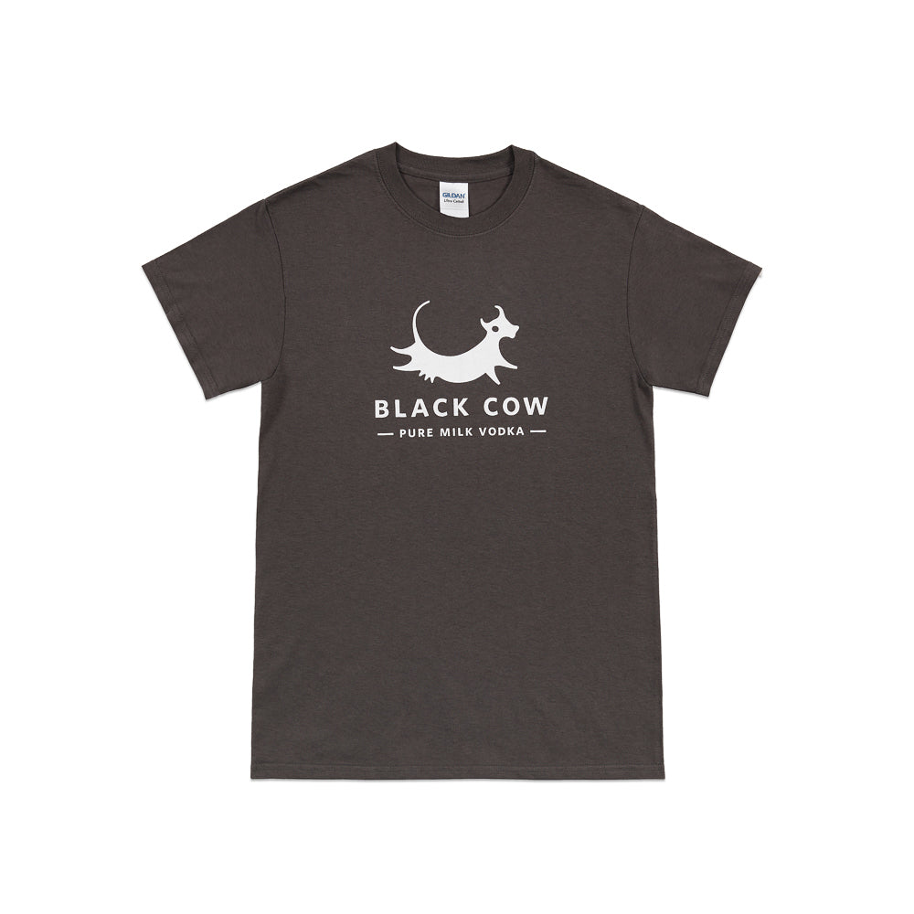 Black Cow T-shirt - Grey