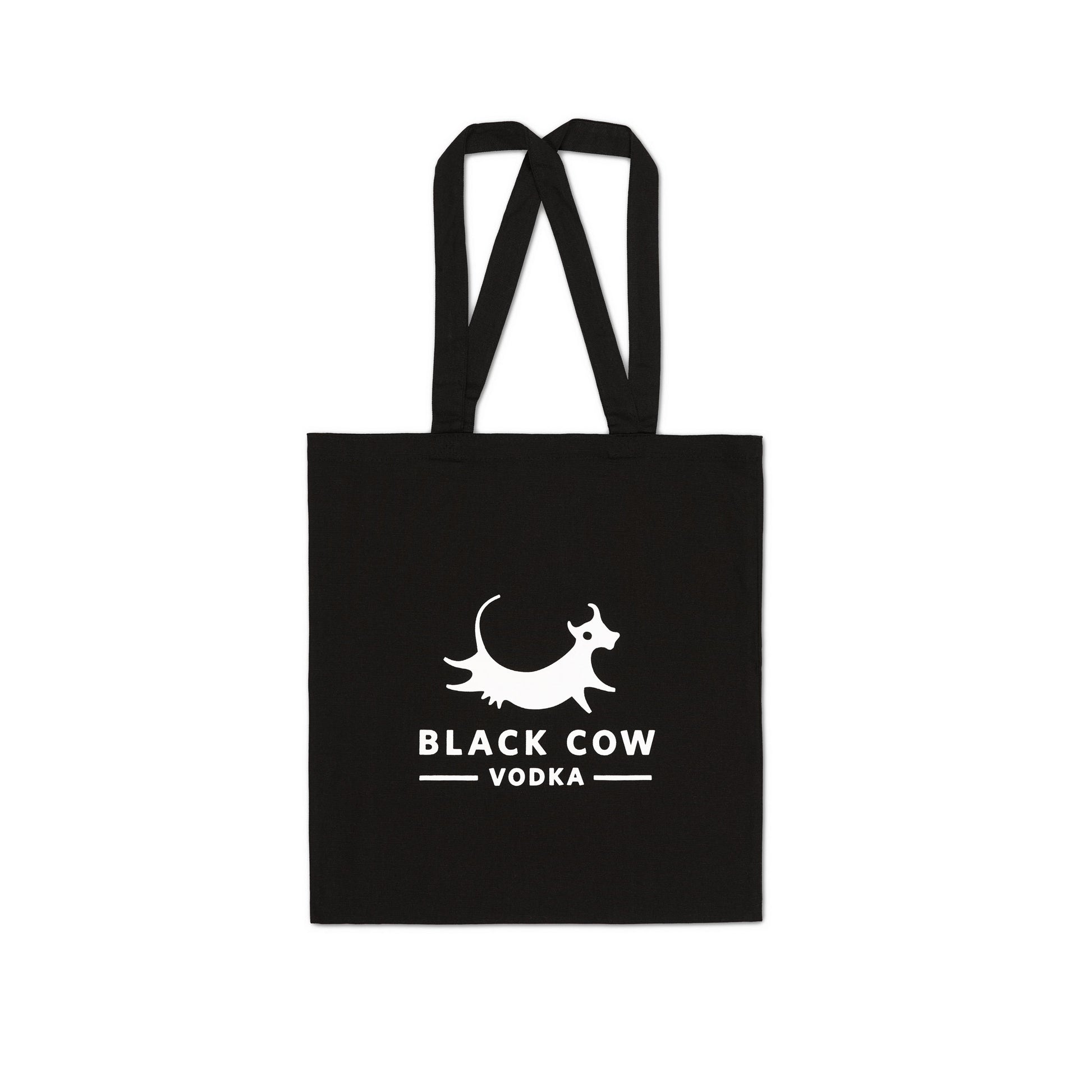 Black Cow Tote Bag
