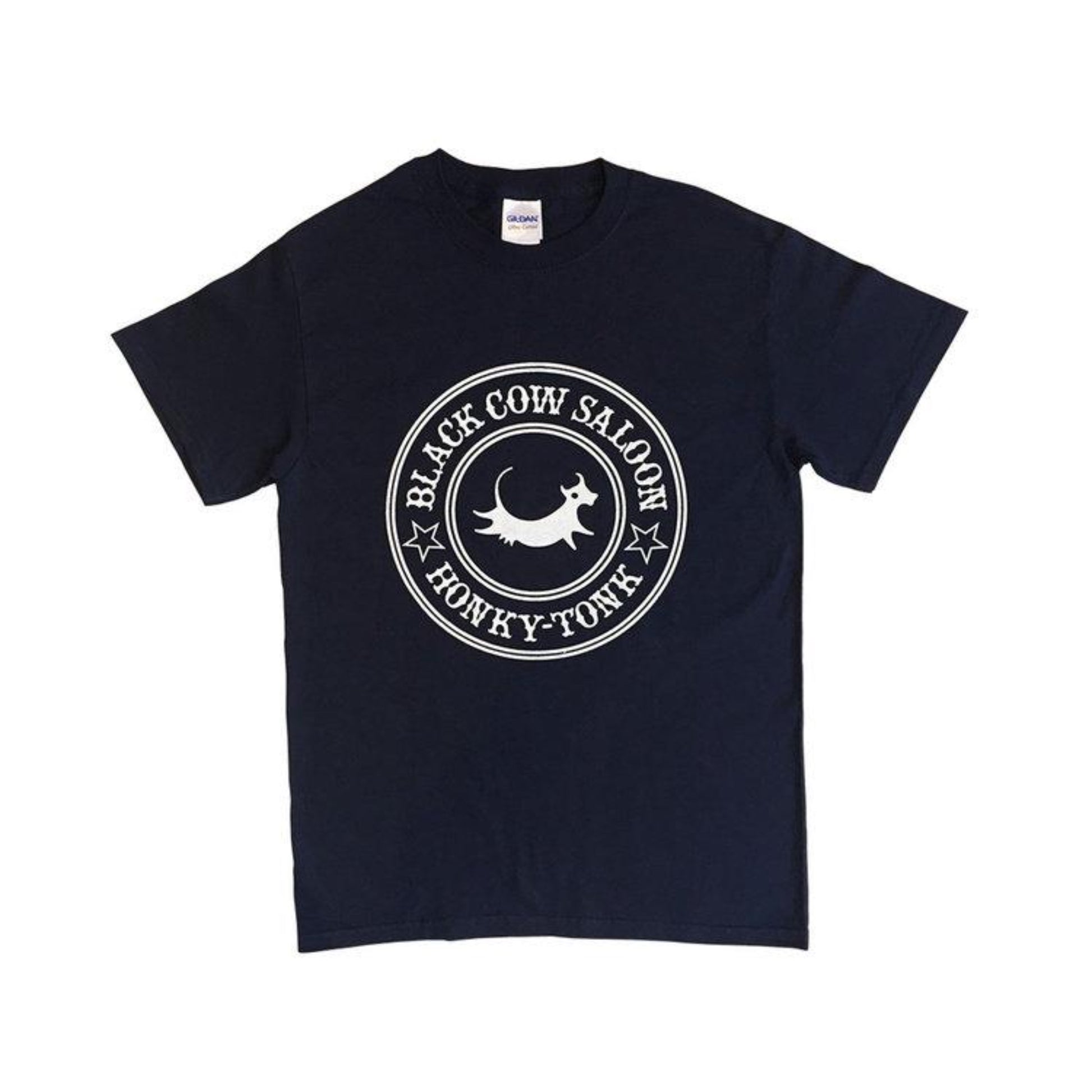 Black Cow Honky Tonk Saloon T-shirt - Navy